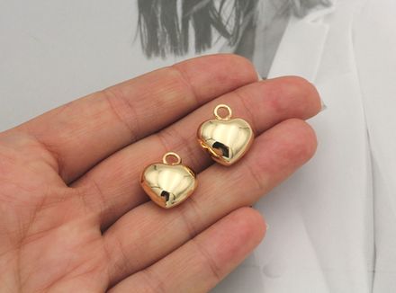 Кулон Сердце, 15,5x18мм