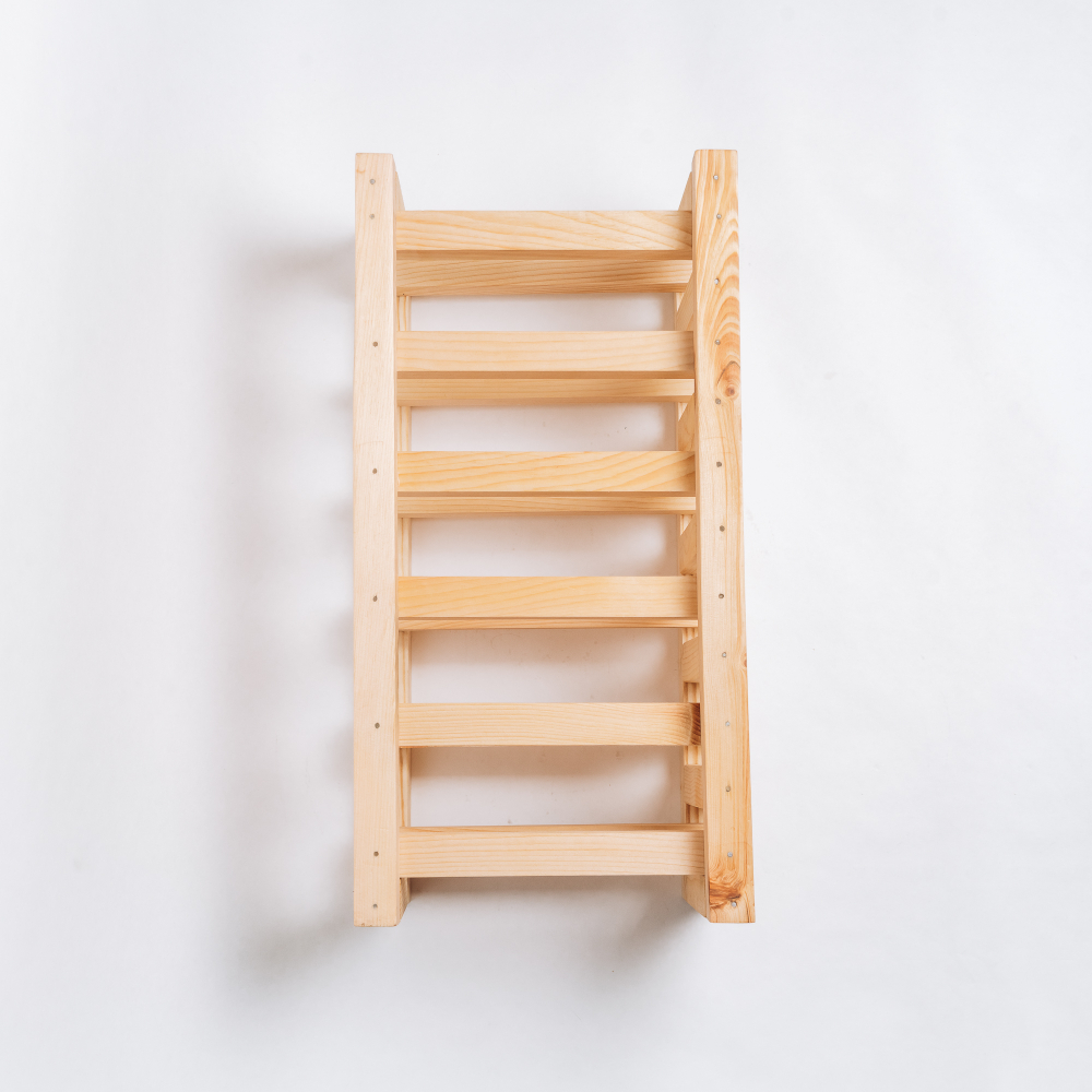 Подставка для винных бутылок из древесины кедра. BM2