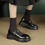 FOXER Stretch Boots Ankle Boots Medium Heel Women"s Black