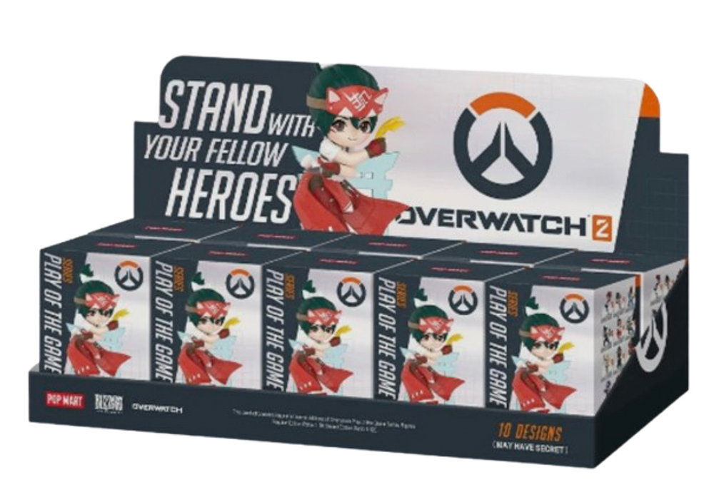 Рандомная фигурка Blind Box Pop Mart Overwatch Collaboration Best of the Best Series Figurines