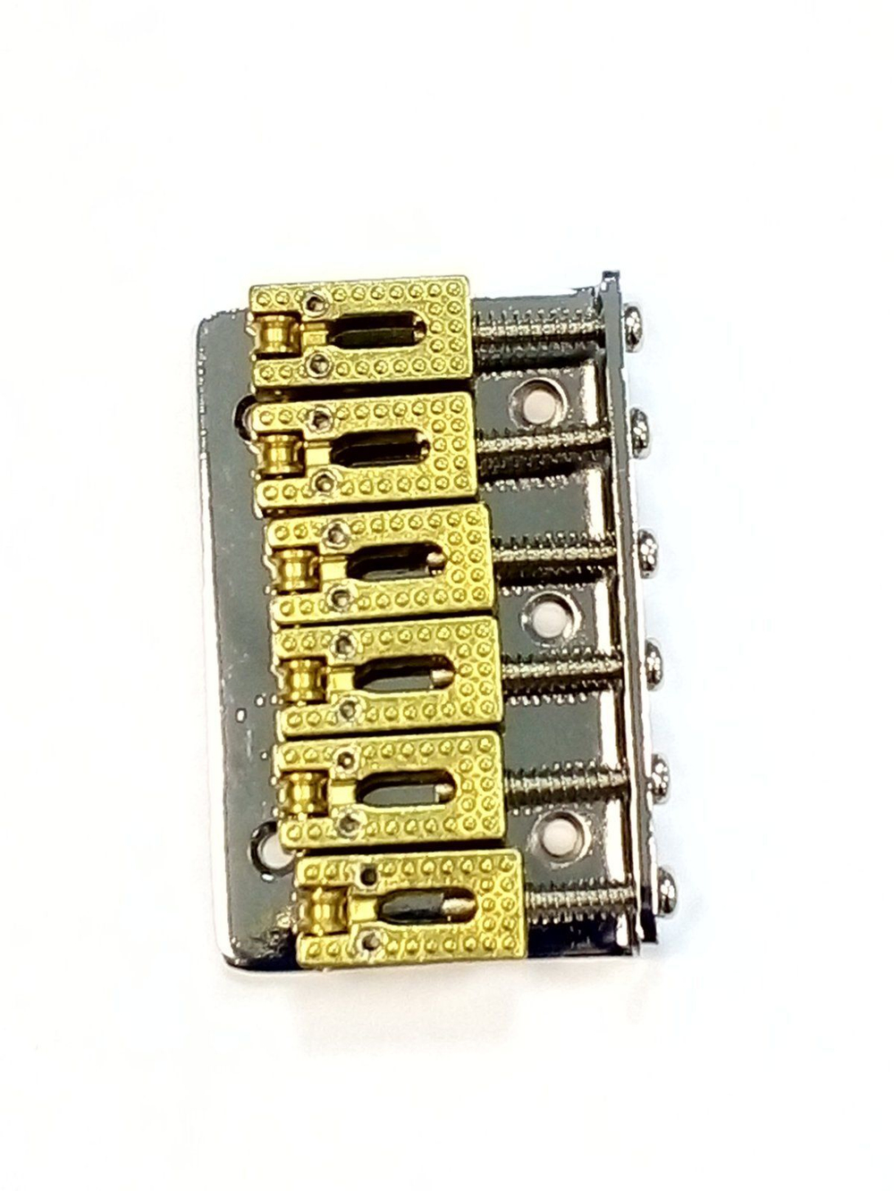 Бридж электрогитары 65 мм хром-золото