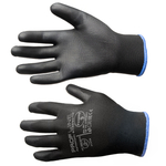 Перчатки ProfLineSpecialist нейлоновые с ПУ-покрытием, черный