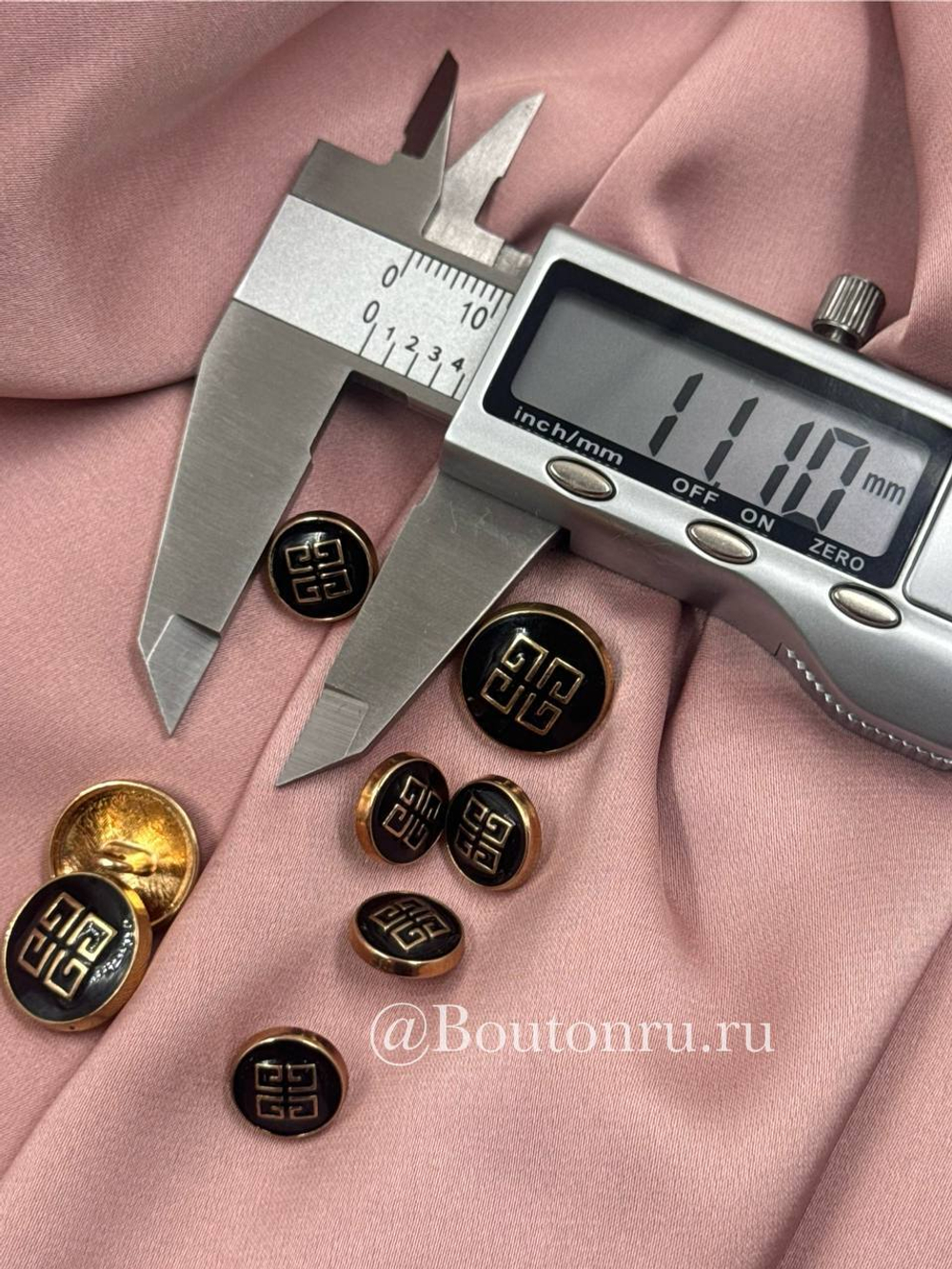 Пуговицы ЖВНШ Черные