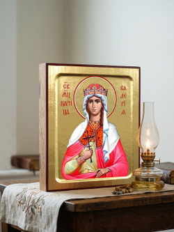 Икона Валерии, мученицы царицы на дереве: 125 х 160 (Синопсисъ)