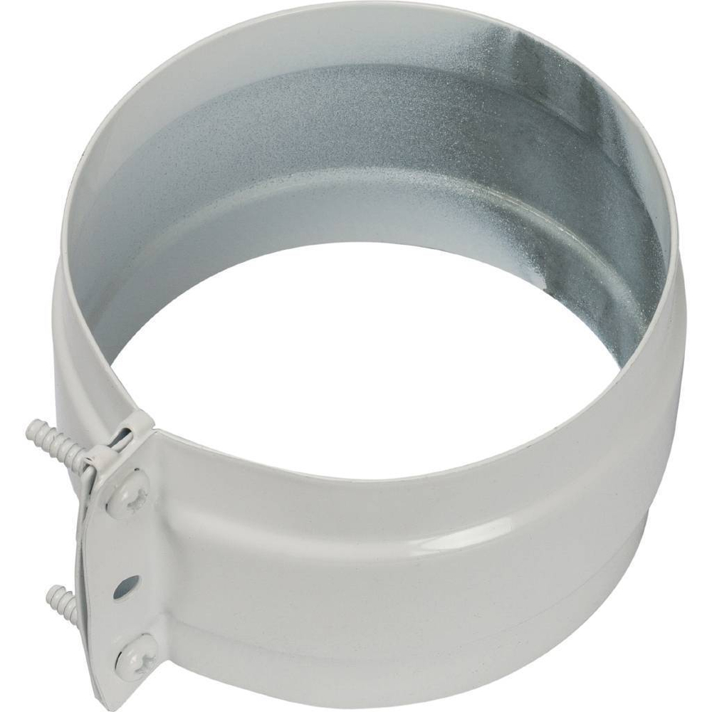 STOUT Элемент дымохода соединительный адаптер внешний с рукавом для труб Ø80  п/п (групповая упаковк