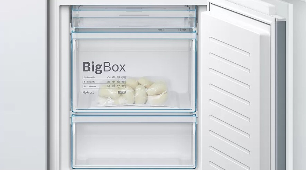 Встраиваемый двухкамерный холодильник Bosch KIN86VF20R