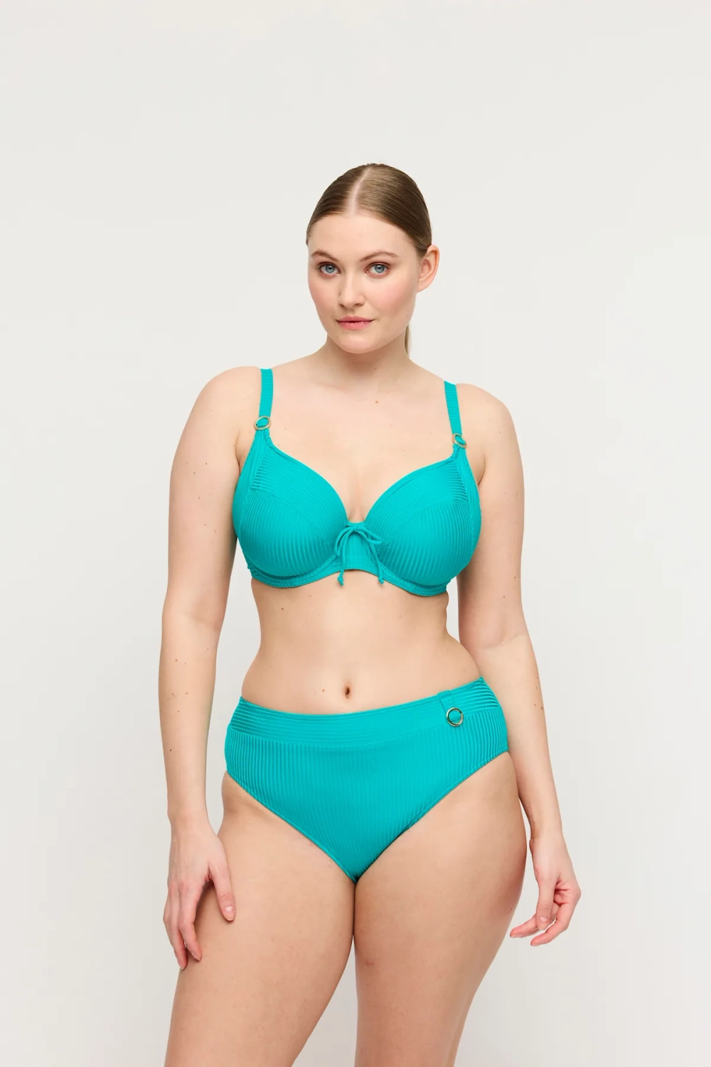 PRIMADONNA SWIM DELRA Топ с полной чашкой, бирюзовый