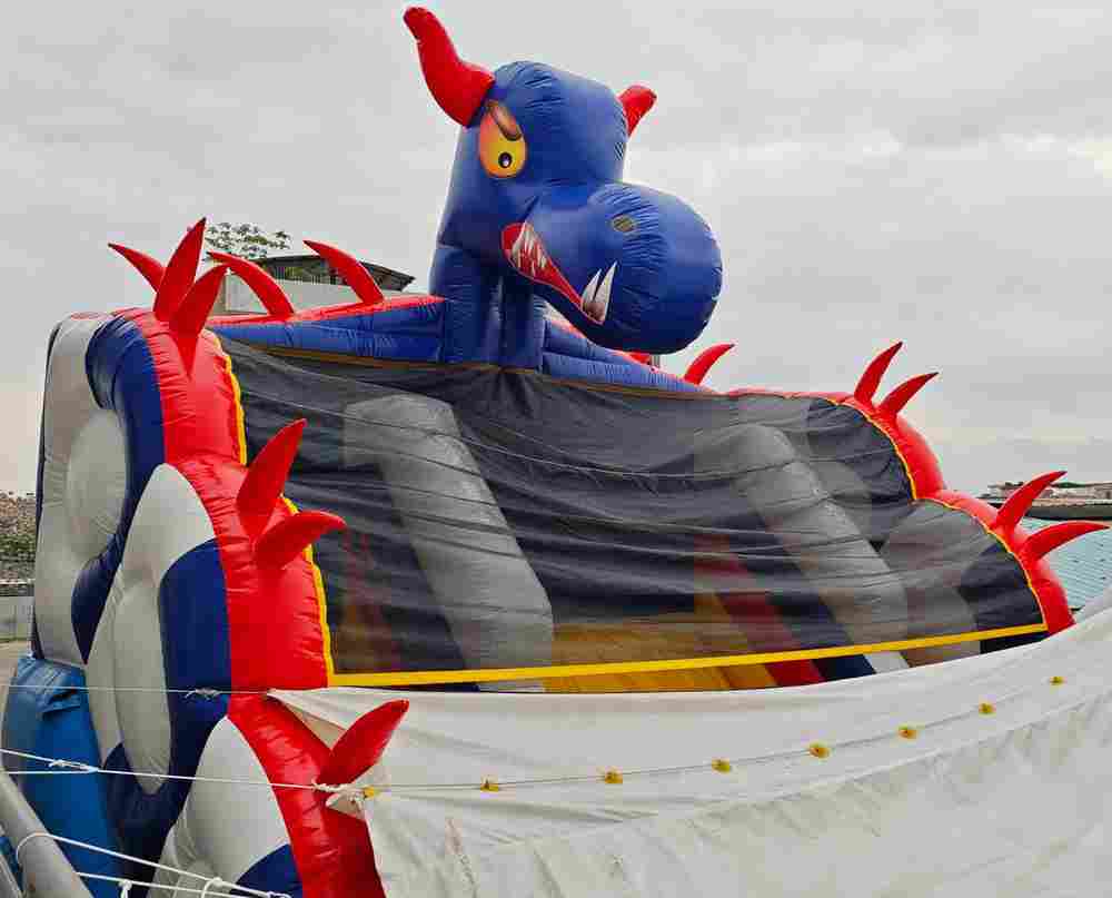 Коммерческий батут «Дракон 2», 11,5*6*9 м