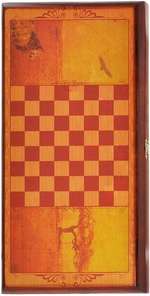 Нарды в деревянной коробке "Лев" средние 50х50 см. SA-42805