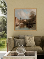 Картина на стену интерьерная на холсте 54*54 см