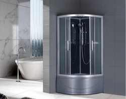 Душевая кабина Esbano (Эсбано) ESG-90CRB, с высоким поддоном, 90х90х210