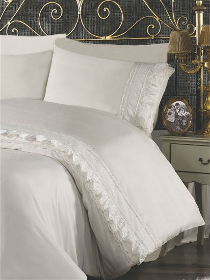 Постельное белье Gelin Home LAURA белый