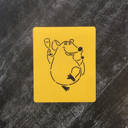 Мышка №41 с шампанским