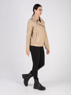 Кожаная куртка демисезонная косуха