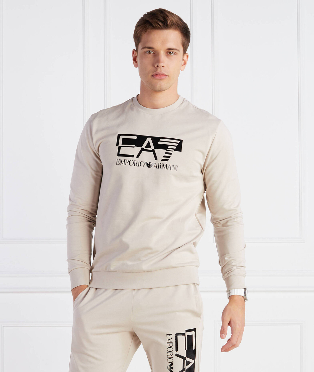 Худи EA7 - бежевый(6RPM60 PJ05Z)