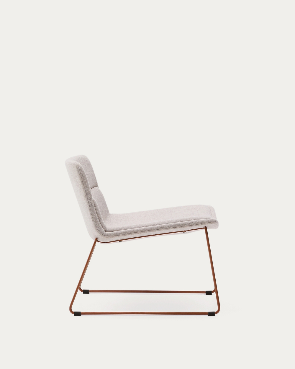 Zahara Стул со стальными ножками полиэстер бежевый