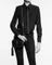 Мини-сумка Saint Laurent Lou из стеганой кожи Grain De Poudre с тиснением белый