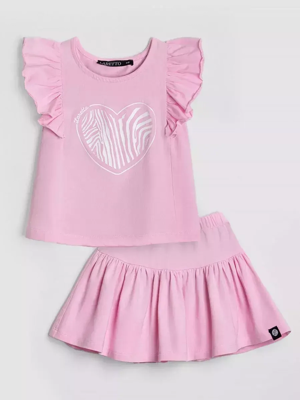 Костюм в садик для девочки юбка и футболка