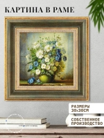 Картина на стену интерьерная на холсте 30х30 см