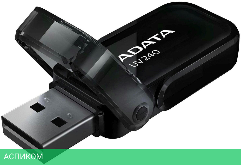 USB Flash-накопитель A-Data UV240 32GB черный