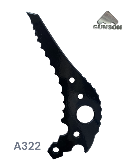 Gunson Shamah Aggressive/30ХГСА/ 45 HRc/ t-50C/ черный / вес 93гр.