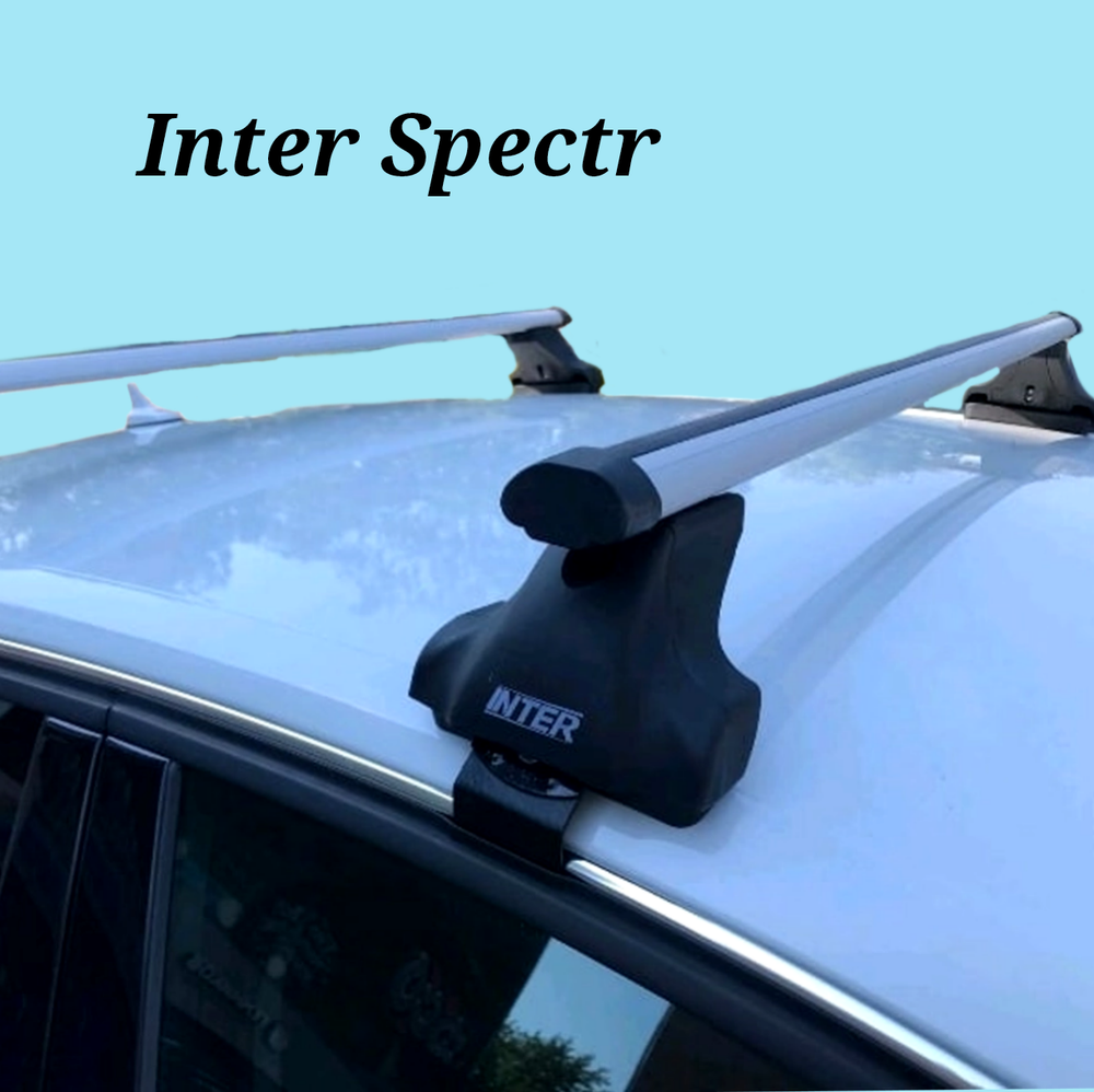 Багажник Inter Spectr на Kia Soul 2013-2019 аэродинамические дуги 130 см.