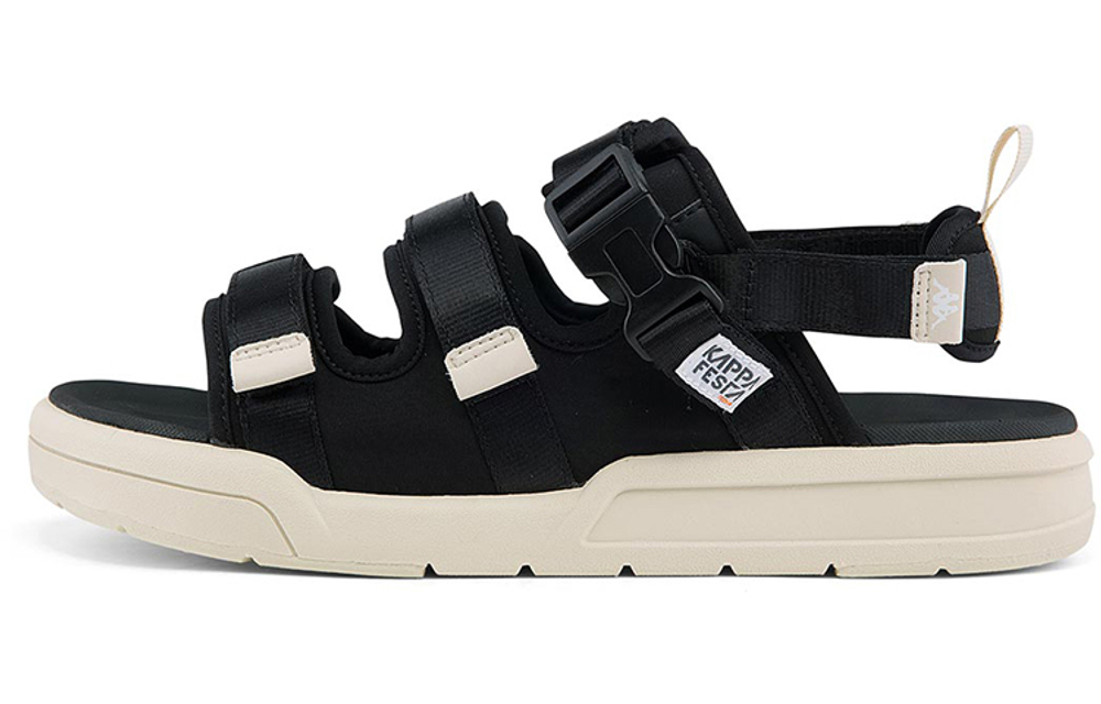 Kappa Beach Sandals Unisex Black