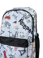 Рюкзак "BEIMAIQI respect" городской QOZA, белый, 12 л