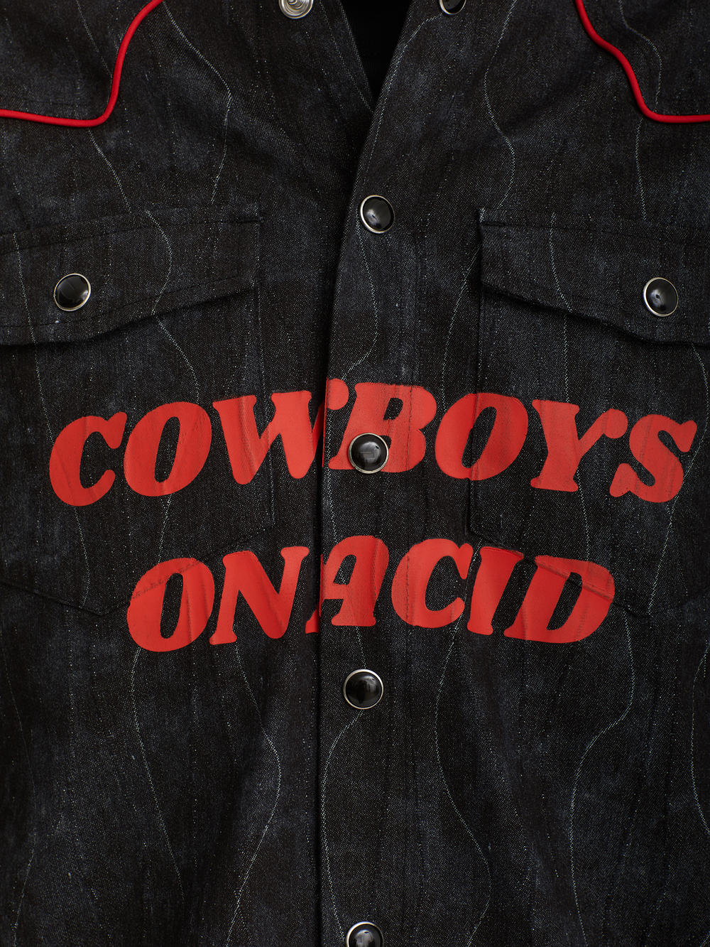 Мужская Рубашка Acid Cowboy Denim