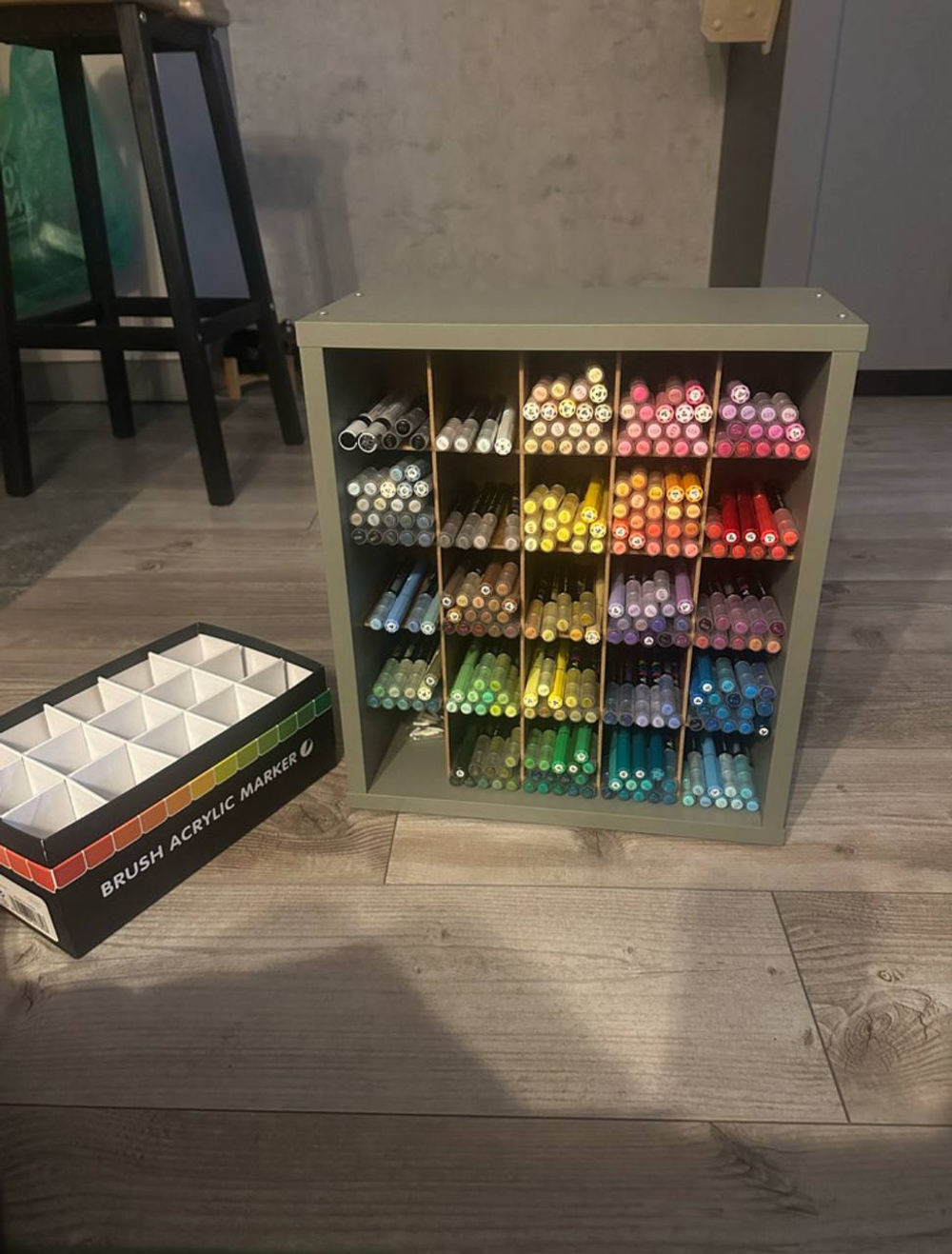 D-Box Органайзер для маркеров 5х5, Хаки Lamarty