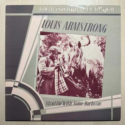 Louis Armstrong - Struttin' With Some Barbecue (Англия 1986г.)