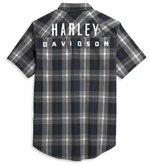 Рубашка Men's Block Letter Plaid Harley-Davidson
