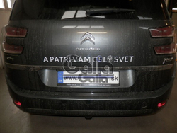 Фаркоп оцинкованный Galia C068A для Citroen C4 Picasso, C4 Grand Picasso 2013-, Peugeot 308 хетчбек, универсал 2013-(паспорт и сертификат в комплекте)(без электрики)