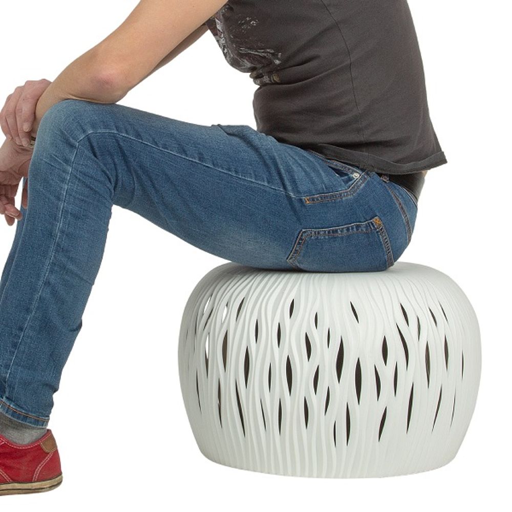 Кашпо для цветов Prosperplast Sandy Bowl 20,75л, белый