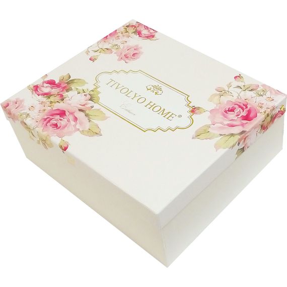 Постельное белье Josephine бежевый жаккард deluxe TIVOLYO HOME Турция