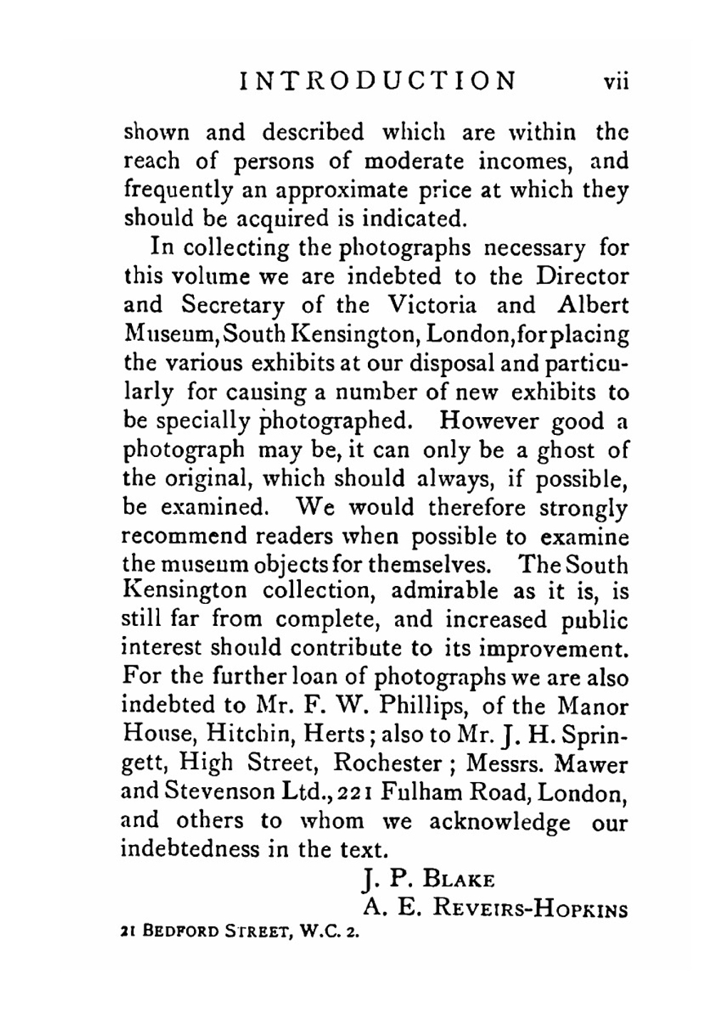 English furniture. The Period of Queen Anne. Volume 2 | John Percy Blake