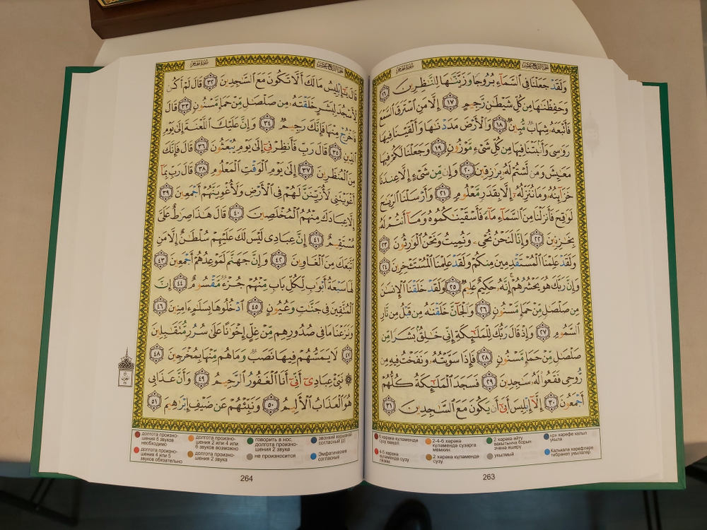 Коран. (Златоуст) на украшенной подставке