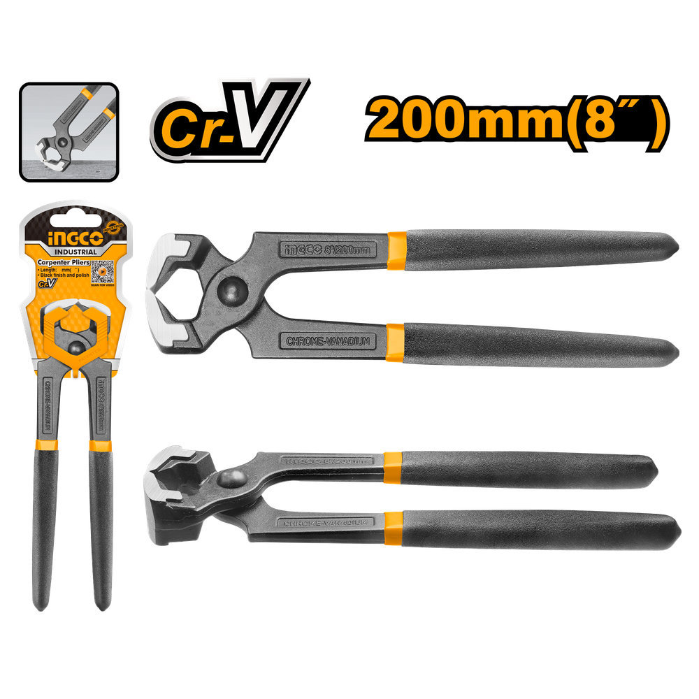 Клещи столярные 200 мм