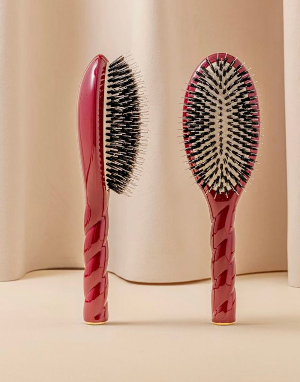 La Bonne Brosse Массажная расческа для волос N 02 Essential Detangling Brush - Emerald Green