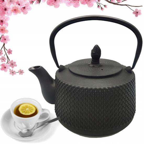 Чайник заварочный чугунный 1000 мл. Kamille KM 4833