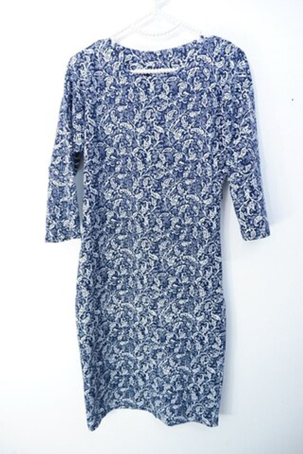 Платье с принтом 42 размер