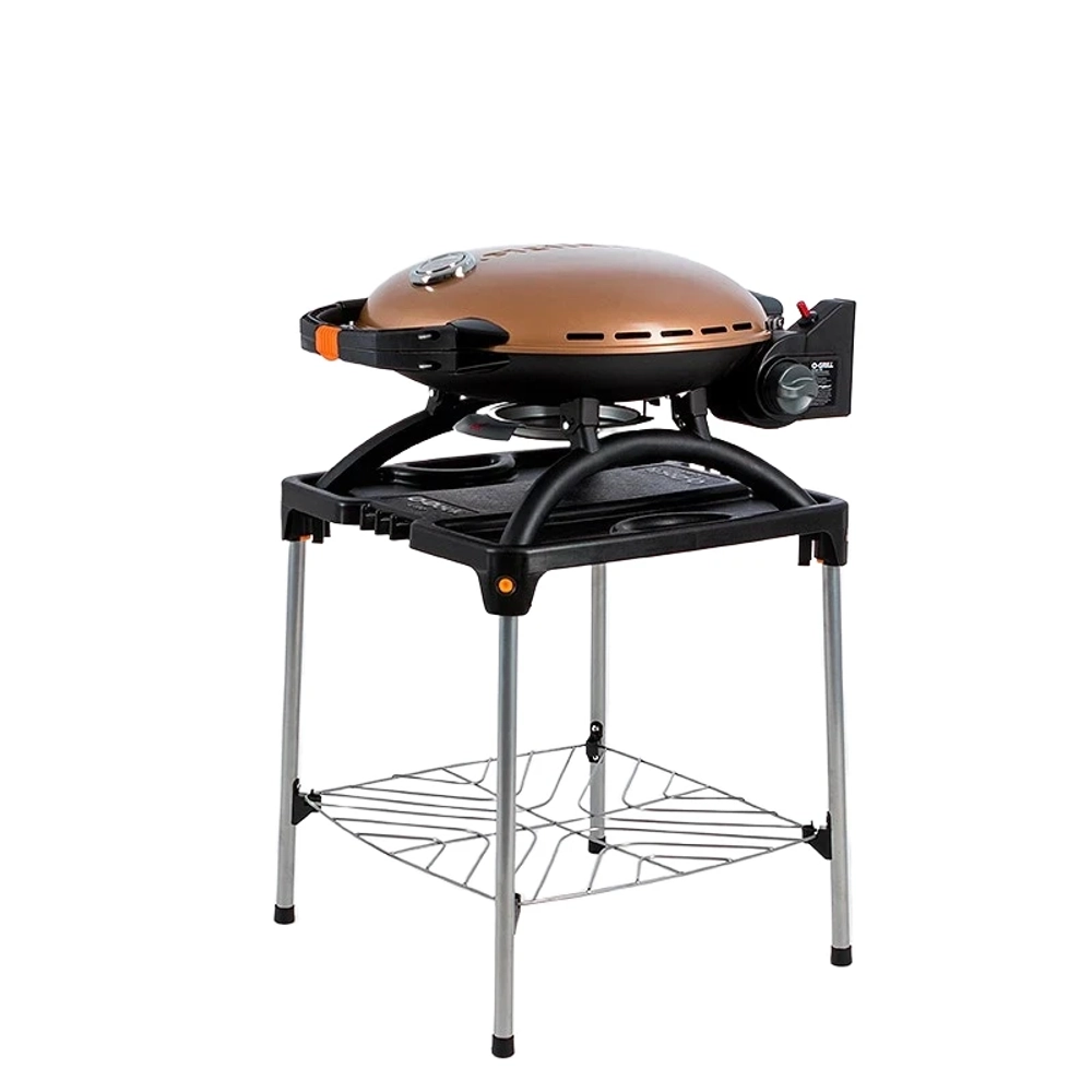 O-Grill 700T bicolor газовый гриль BLACK- GOLD 700T_GOLD
