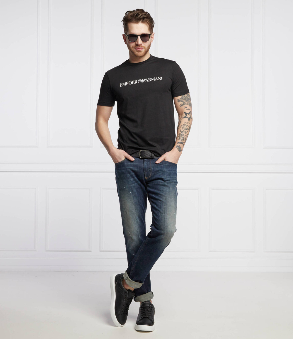 футболка Emporio Armani - черный(8N1TN5 1JPZZ)