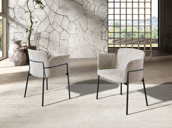 Стул 4170 из серой ткани Испания