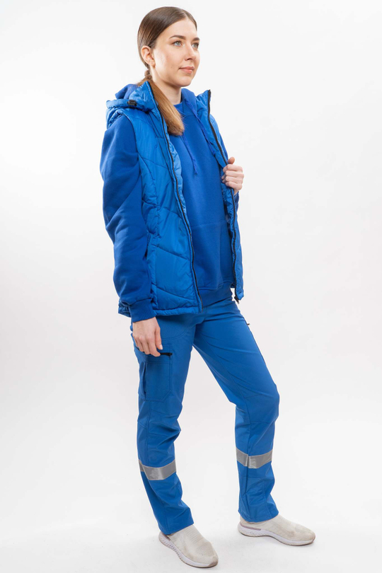 Жилет утепленный с капюшоном Скорая помощь MedicLine