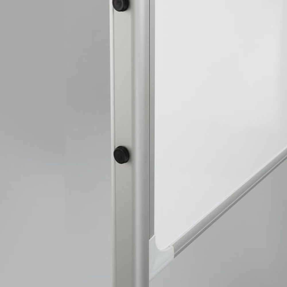 Доска-флипчарт магнитно-маркерная 70х104 см, двухсторонняя, передвижой стенд, "2х3" (Польша), TF14