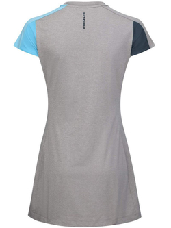 Теннисное платье Head Padel Tech Dress - grey/navy