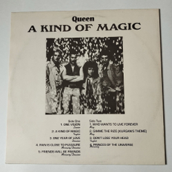 Винтажная виниловая пластинка LP Queen A Kind Of Magic (Россия 1994)