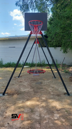 Монтаж уличных качелей Sv Sport