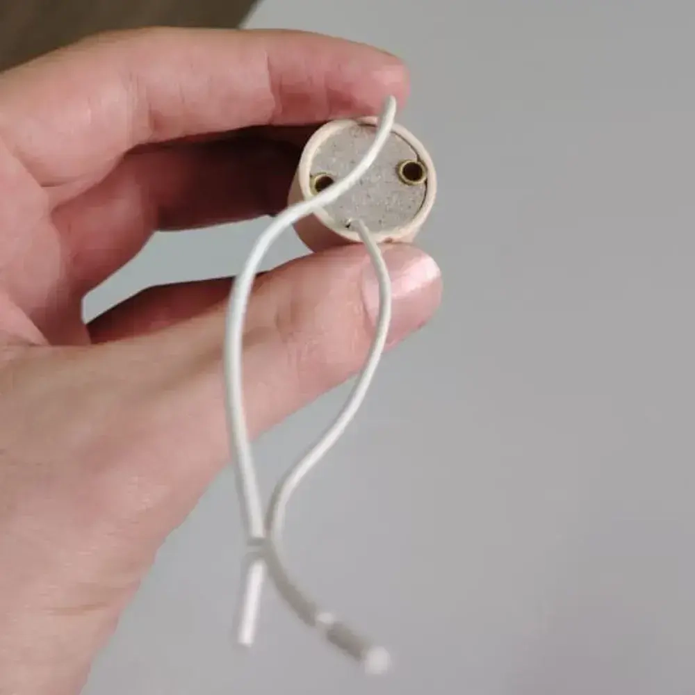 Патрон для лампы галогенной 10 штук GU10 подвесной керамический